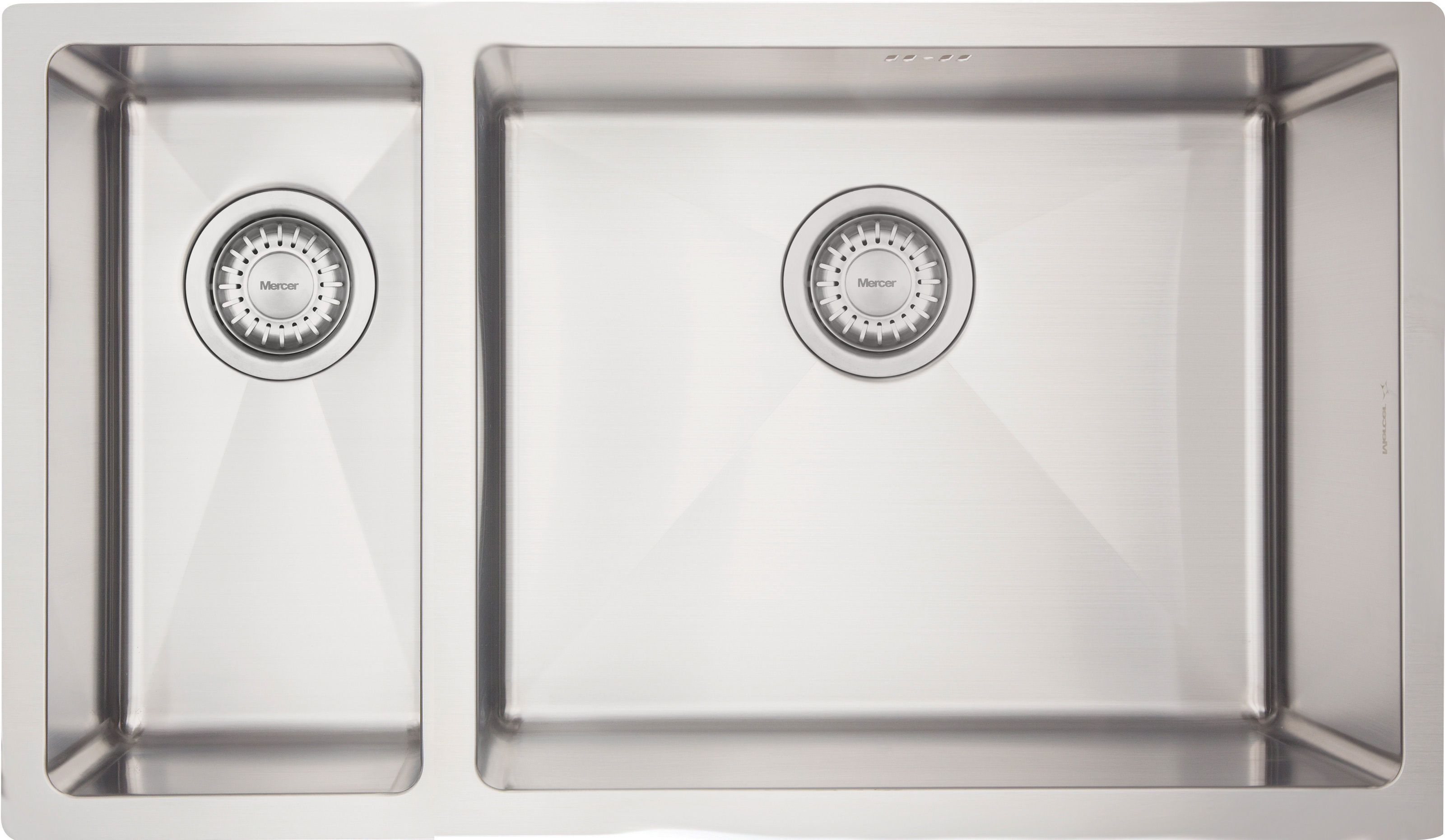 Worcester 1 & ¼ Double Bowl, Left Hand | Mercer | Mercer NZ